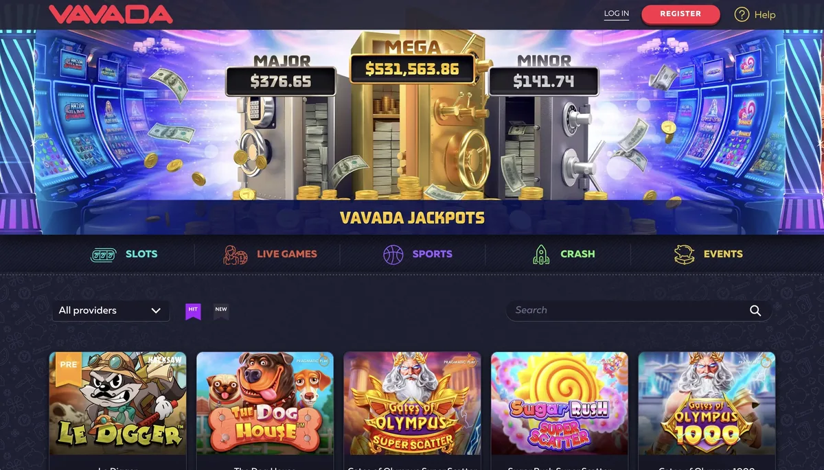 Vavada Casino — trusted USDT casino since 2017